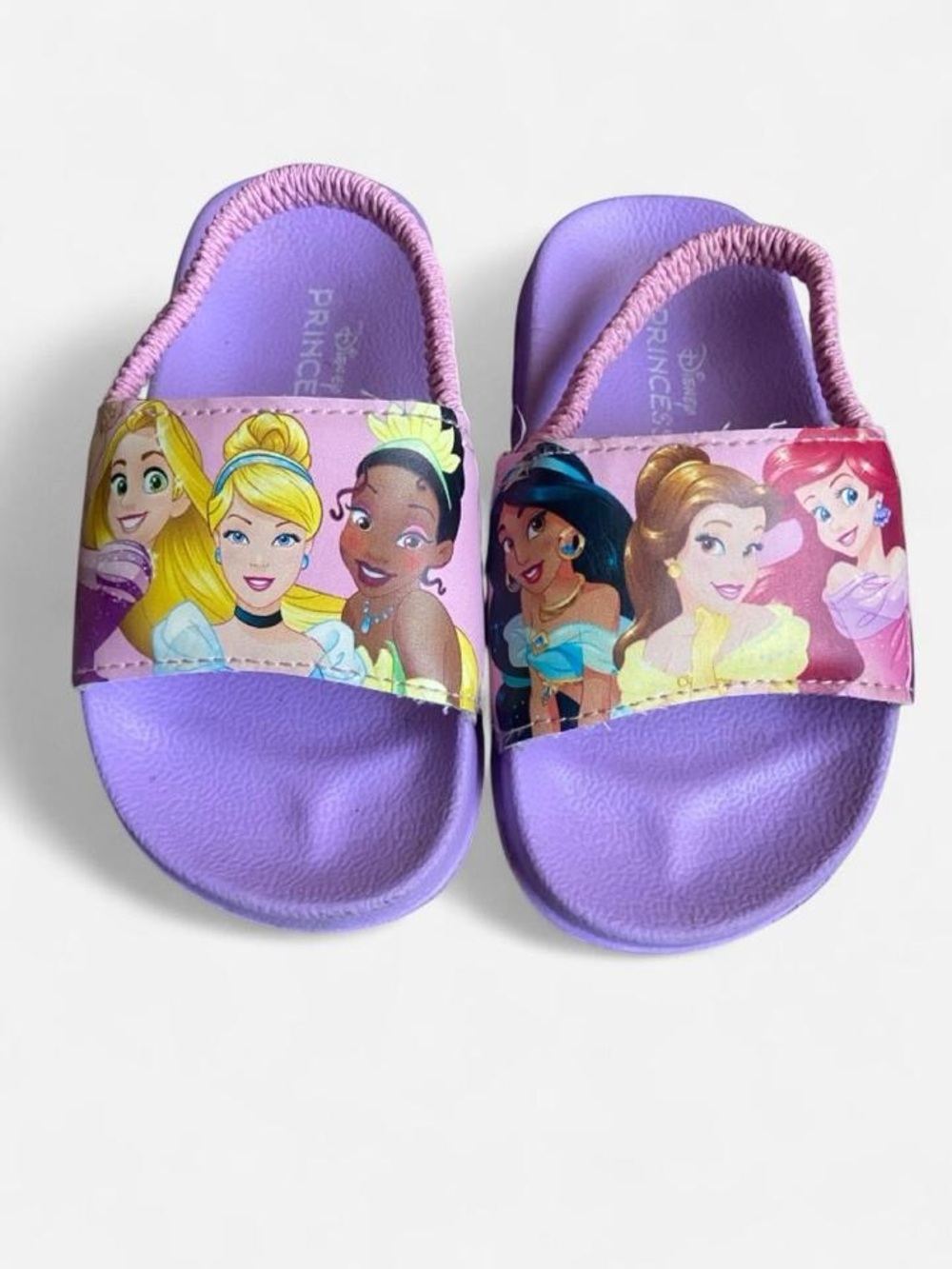 Disney Princess Purple Slide Sandals Toddler Size 5/6 | Baby Girl Slides